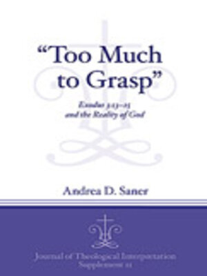 cover image of "Too Much to Grasp"